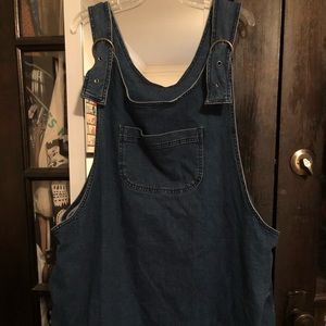 ASOS Curve Dresses - ASOS Curve denim overall dress ASOS Curve Dresses - ASOS Curve denim overall dress